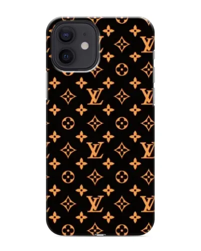 Чохол для iPhone 12 з картинкою «Золота монограма LV» Чохол для iPhone 12 з картинкою «Золота монограма LV»