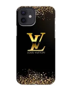Чохол для iPhone 12 з картинкою «LV — золоті іскри»