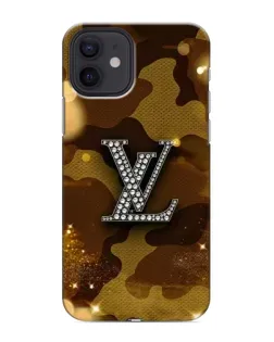 Чохол для iPhone 12 з картинкою «Камуфляжний Louis Vuitton»