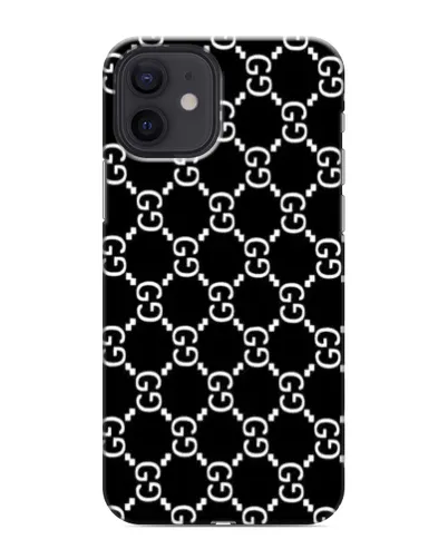 Чохол для iPhone 12 з картинкою «Gucci — сітчастий паттерн»