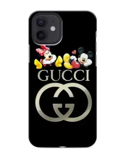 Чохол для iPhone 12 з картинкою «Gucci — герої Disney»