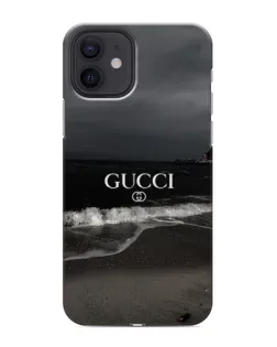 Чохол для iPhone 12 з картинкою «Gucci — морський прибій»