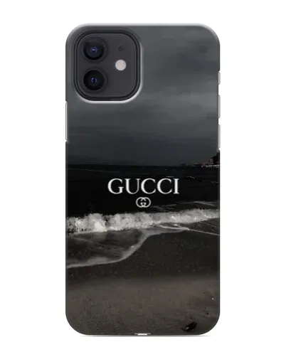 Чохол для iPhone 12 з картинкою «Gucci — морський прибій»