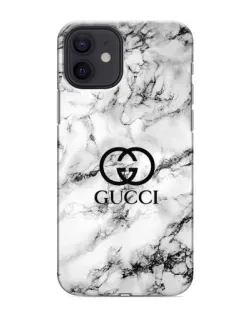 Чохол для iPhone 12 з картинкою «Gucci — мармуровий шик»