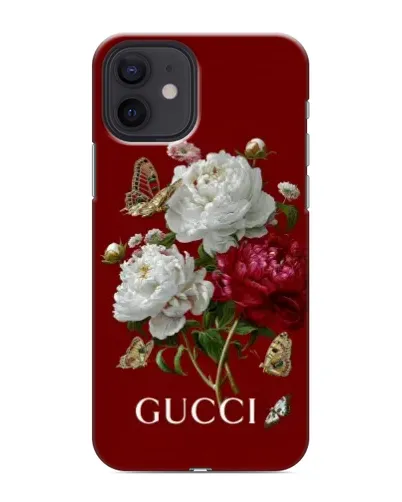 Чохол для iPhone 12 з картинкою «Gucci — сад»