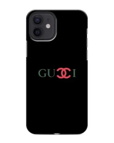 Чохол для iPhone 12 з картинкою «Gucci — червоний градієнт»