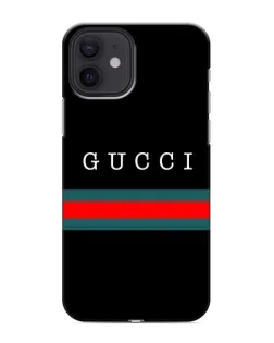 Чохол для iPhone 12 з картинкою «Gucci — червоний пояс»