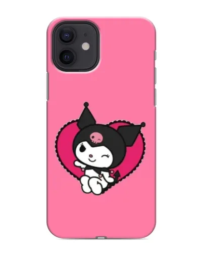 Чохол для iPhone 12 з картинкою «Kuromi — любов у серці» Чохол для iPhone 12 з картинкою «Kuromi — любов у серці»
