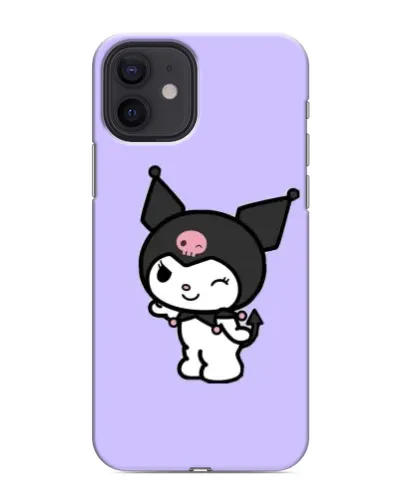 Чохол для iPhone 12 з картинкою «Класична Kuromi» Чохол для iPhone 12 з картинкою «Класична Kuromi»