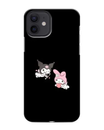Чохол для iPhone 12 з картинкою «My Melody та Kuromi» Чохол для iPhone 12 з картинкою «My Melody та Kuromi»
