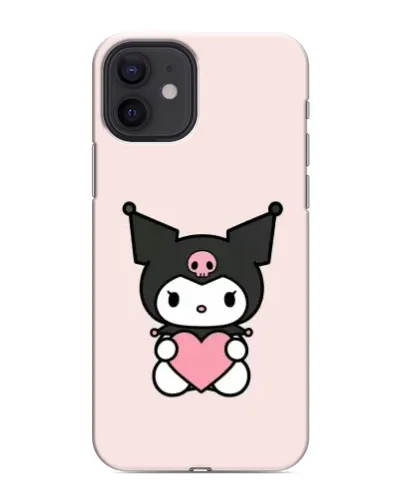 Чохол для iPhone 12 з картинкою «Kuromi та серце» Чохол для iPhone 12 з картинкою «Kuromi та серце»