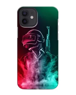 Чохол для iPhone 12 з картинкою «PUBG — вогняний воїн»