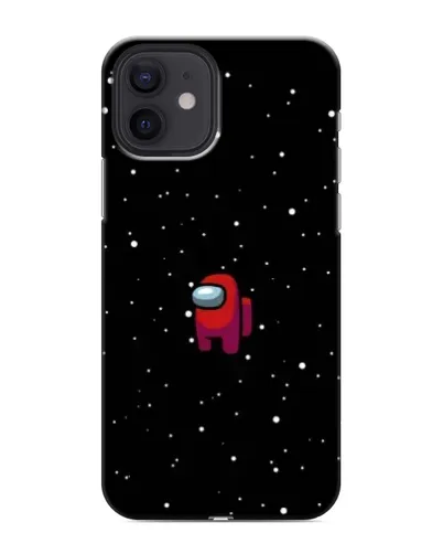 Чохол для iPhone 12 з картинкою «Червоний Among Us»