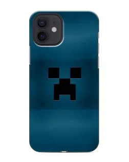 Чехол для iPhone 12 с картинкой «Крипер текстура»