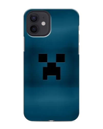 Чехол для iPhone 12 с картинкой «Крипер текстура»