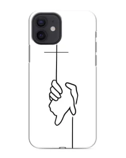 Чохол для iPhone 12 з картинкою «Рука тримає»