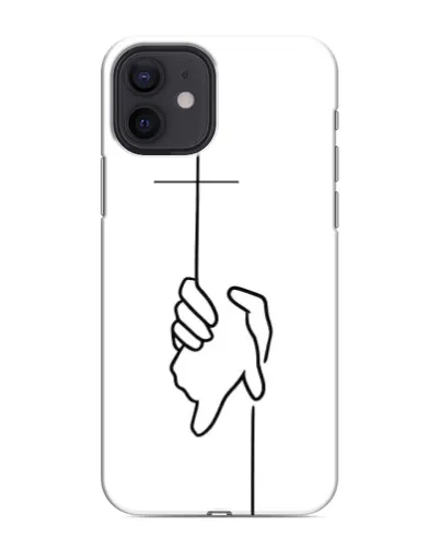 Чохол для iPhone 12 з картинкою «Рука тримає»