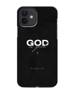 Чохол для iPhone 12 з картинкою «GOD — Бог над усім»