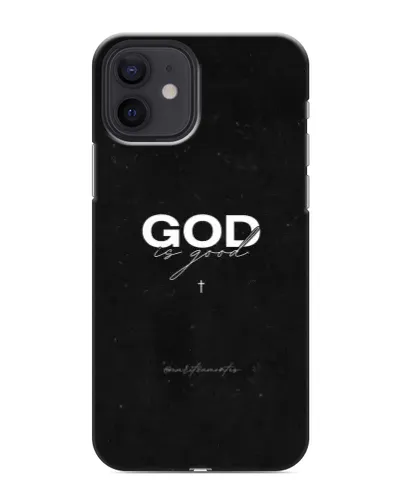 Чохол для iPhone 12 з картинкою «GOD — Бог над усім»