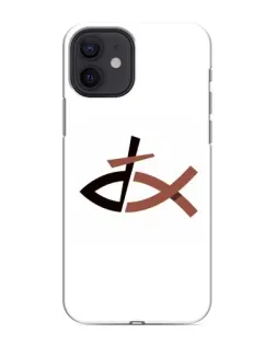 Чохол для iPhone 12 з картинкою «Риба та хрест»
