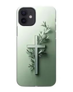 Чехол для iPhone 12 с картинкой «Оливковая ветвь»