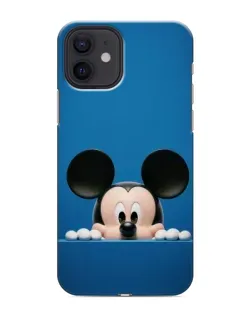 Чохол для iPhone 12 з картинкою «Міккі виглядає»