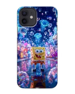 Чохол для iPhone 12 з картинкою «Неоновий океан»