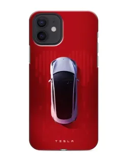 Чохол для iPhone 12 з картинкою «Tesla Top View» Чохол для iPhone 12 з картинкою «Tesla Top View»
