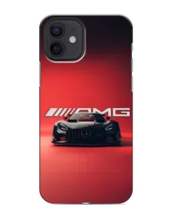 Чохол для iPhone 12 з картинкою «Mercedes AMG — червона лінія»