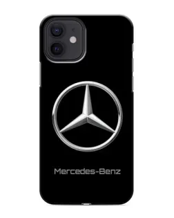 Чохол для iPhone 12 з картинкою «Mercedes Silver Logo»