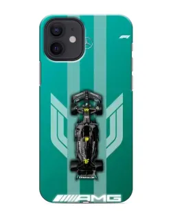 Чохол для iPhone 12 з картинкою «Mercedes AMG Petronas»