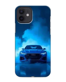 Чохол для iPhone 12 з картинкою «Audi — блакитна енергія»