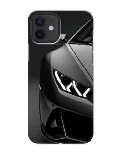 Чохол для iPhone 12 з картинкою «Lamborghini фари деталізація»
