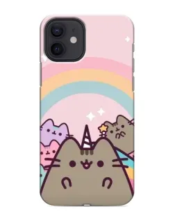 Чохол для iPhone 12 з картинкою «Єдиноріг Pusheen»