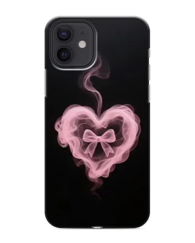 Чохол для iPhone 12 з картинкою «Димчасте серце»
