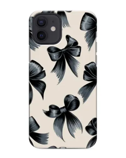 Чохол для iPhone 12 з картинкою «Банти Coquette»