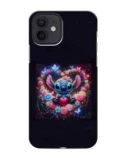 Чохол для iPhone 12 з картинкою «Stitch у квітах» Чохол для iPhone 12 з картинкою «Stitch у квітах»