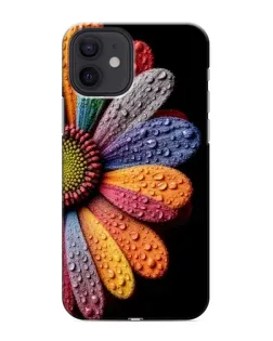 Чохол для iPhone 12 з картинкою «Райдужна квітка»