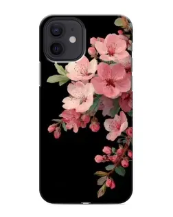 Чохол для iPhone 12 з картинкою «Рожева гілка сакури»