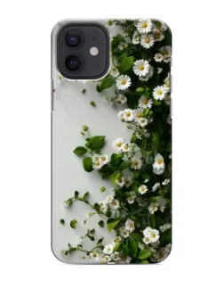 Чохол для iPhone 12 з картинкою «Гілка дрібних білих квітів»