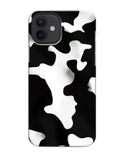 Чохол для iPhone 12 з картинкою «Чорно-біла пляма»