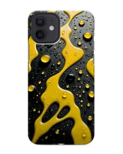 Чохол для iPhone 12 з картинкою «Рідке жовте золото»