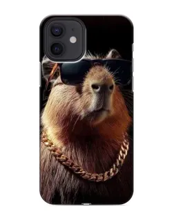 Чохол для iPhone 12 з картинкою «Капібара золотий ланцюг» Чохол для iPhone 12 з картинкою «Капібара золотий ланцюг»