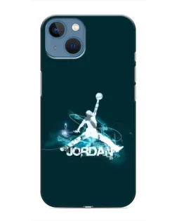 Чехол для iPhone 13 Mini с картинкой «Jordan Blue Fire»