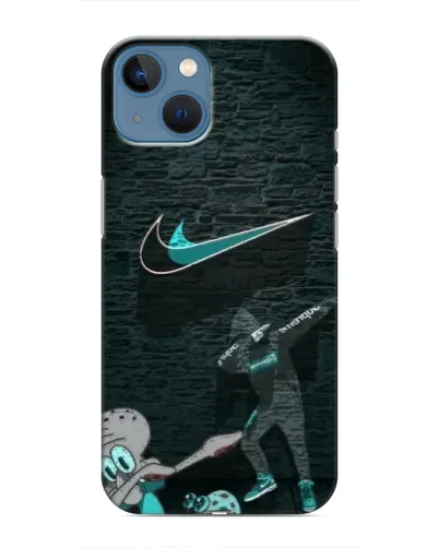 Чохол для iPhone 13 Mini з картинкою «Спортивний арт Nike»