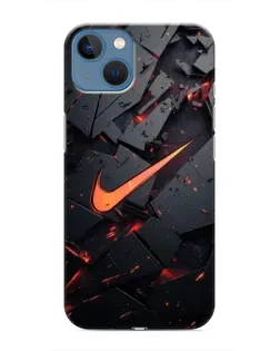 Чохол для iPhone 13 Mini з картинкою «Nike — ефект розломів»