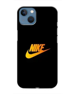 Чохол для iPhone 13 Mini з картинкою «Золотий логотип Nike»