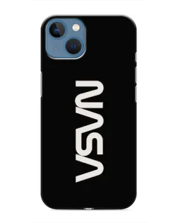 Чохол для iPhone 13 Mini з картинкою «NASA — вертикальний логотип»