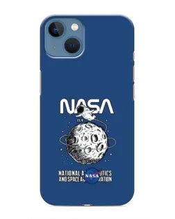 Чохол для iPhone 13 Mini з картинкою «NASA — місячна місія»