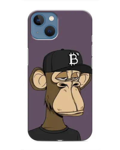 Чохол для iPhone 13 Mini з картинкою «Bored Ape в кепці»